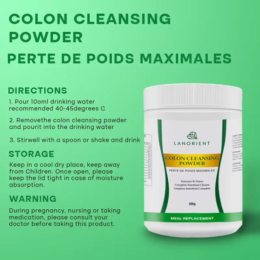 Natural Colon Cleansing Powder – Detox, Weight Loss & Digestion Support (300g)